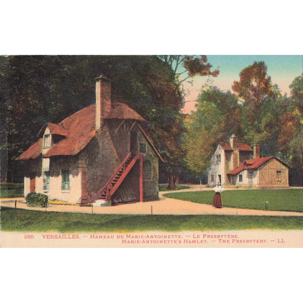 Versailles France Marie Antoinette Hamlet Le Presbytere Presbytery LL Postcard